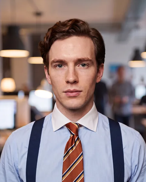 Professional headshot in one shared look, shown on an example team page as the vice president